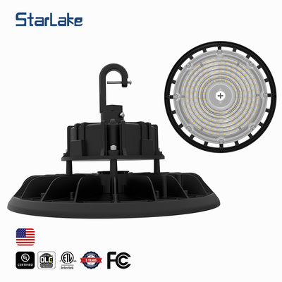 Rundes LED-UFO-Highbay-Licht mit verstellbarer Wattleistung, wählbare Farbtemperatur