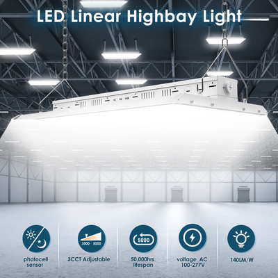 Lineare LED High Bay Light mit Bewegungssensor 80-400W für Werkstätten