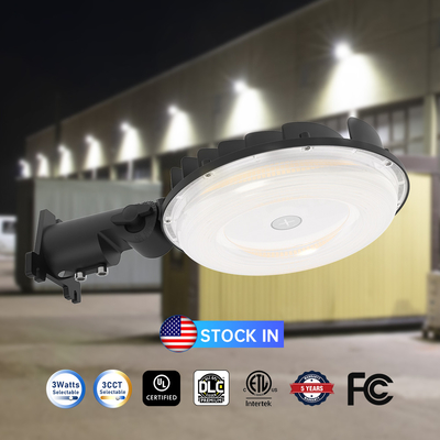 100W LED Scheunenleuchten 12000 Lumens Dämmerung-zu-Dämmerung Photozell-Sensor IP65 UL DLC cUL zugelassen