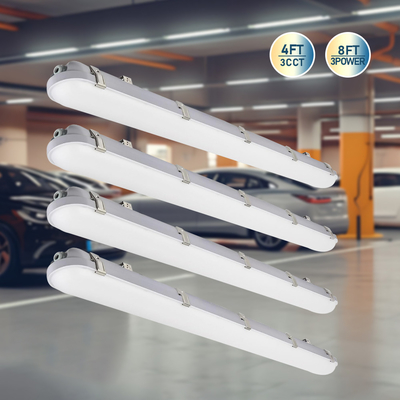 Dreieinheitliche LED-Battenlicht mit wählbarer Farbtemperatur 3500K/ 4000K/ 5000K/ 5700K/ 6500K
