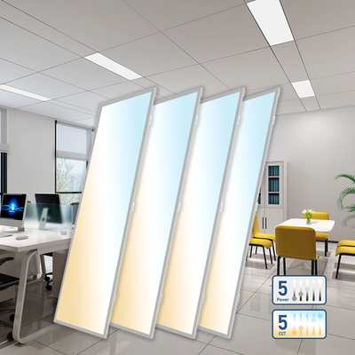 USA In Lager LED Flat Panel Light ETL DLC Premium 3Power 3CCT Wechselbar 277V 347V 130lm/w