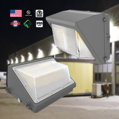 140lm/W Außen 120W LED Wandpack Licht IP65 Wasserdicht Slim Für Parkplatz