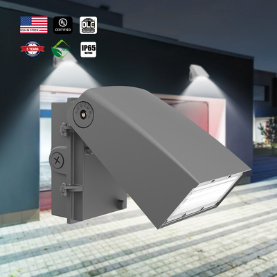 UL/DLC LED-Wallpack-Licht mit Photozelle 30/40/50K wählbar 5600lm 11200lm 11200lm verstellbar