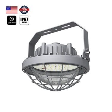 Explosionssichere UFO-LED-Leuchte für Explosionssichere Lagerbeleuchtung mit Leistungsbereich von 40 W bis 300 W